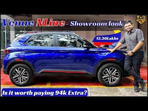 Hyundai Venue NLine N8 2022 Detailed Review in Hindi - Is it worth paying 94K For Minor Tweaks?