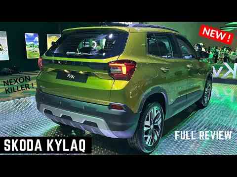 2025 Skoda Kylaq Premium SUV - Mileage, Sunroof, Features, Interiors | Tata Nexon & Brezza Rival !