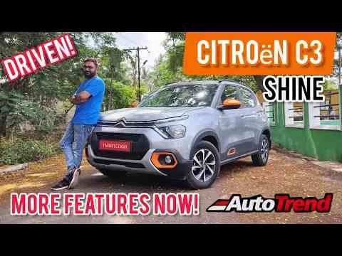 2023 Citroen C3 Shine Variant Real Life Drive Review #teamautotrend