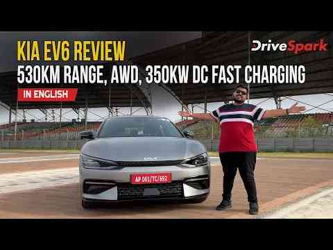 KIA EV6 Electric Car Review | 530 KM Range, 350KW DC Fast Charging, 192KMPH Top Speed, AWD #Review