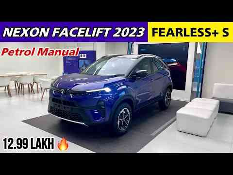 TATA NEXON FACELIFT 2023 Petrol Manual - Most Detailed Review!