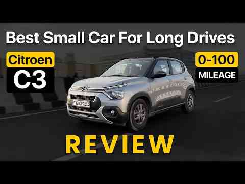 The Best Small Car For Long Drives! Citroen C3 Turbo Review | 0-100, Mileage | The Sensible Review