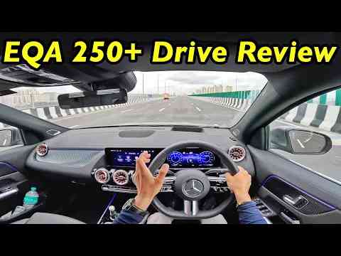 Mercedes Benz EQA 250+ Full Drive Review @Aayushssm
