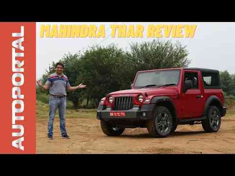 Mahindra Thar diesel manual review - Autoportal