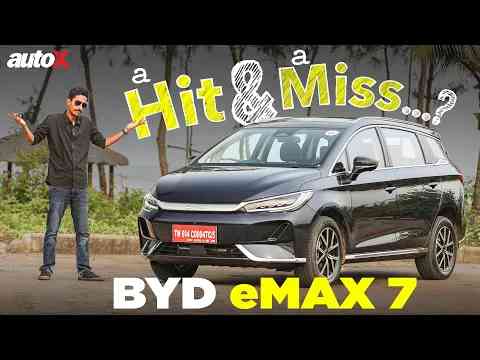 BYD eMax 7 Review | No Comparison to Toyota Innova? | All Electric MPV | 2024 India EV | autoX
