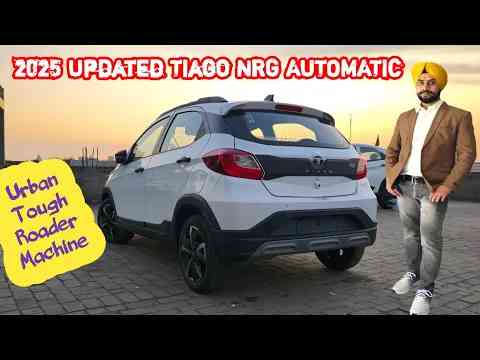 2025 Tata Tiago NRG XZA Review | Features, Interiors  ! Tiago NRG AUTOMATIC Varient 🫡
