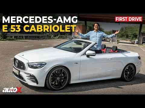 2023 Mercedes AMG E53 Cabriolet Review | Three Pointed Stardom | Test Drive | autoX