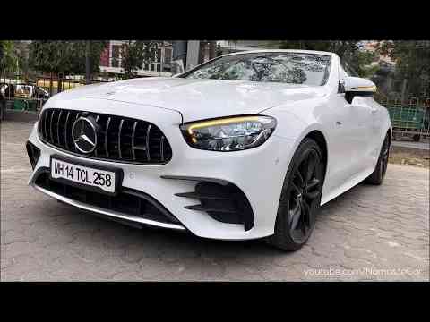 Mercedes-AMG E 53 4Matic+ Cabriolet 2023- 1.3 crore | Real-life review