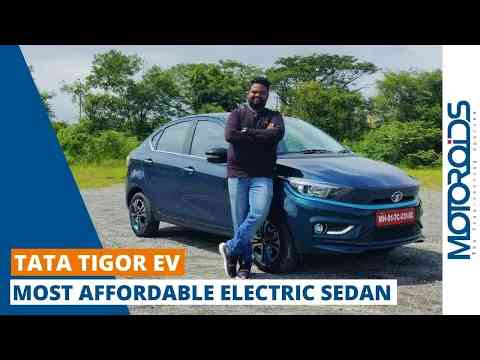 Tata Tigor EV | Full Review | Powerful Electric Sedan? | Motoroids
