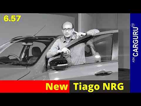 ये क्या और क्यों कर दिया ? Black & White  Tata Tiago NRG Walk Around Ask CARGURU