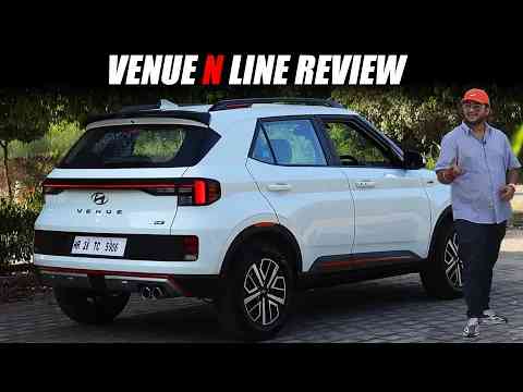 Venue N Line Review - Ye hai INDIA ki Most Sporty, Stylish & Powerful Compact SUV!