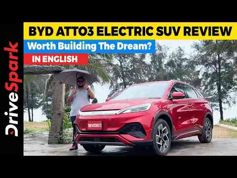 BYD Atto3 Electric SUV Review by Punith Bharadwaj | Range 521 KM