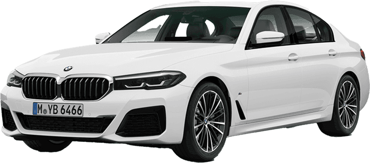 BMW 5 Series 2021-2023 Alpine White