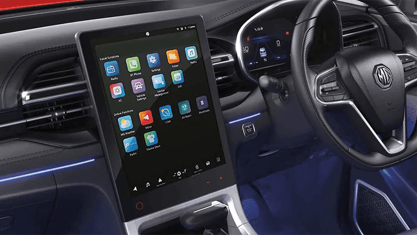 MG Hector Plus Interior image 6