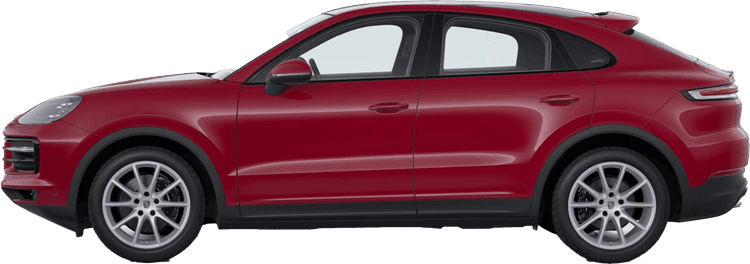 Porsche Cayenne Coupe Carmine Red