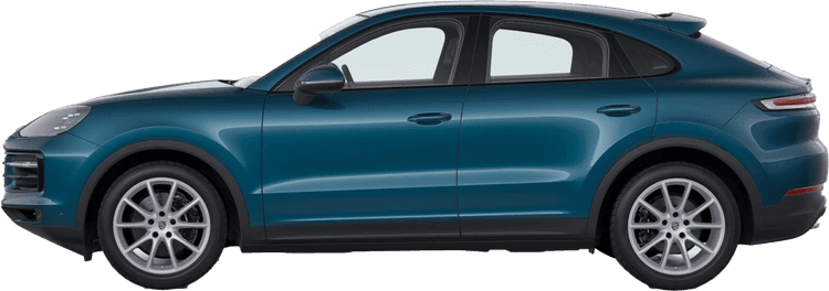 Porsche Cayenne Coupe Montego Blue Metallic