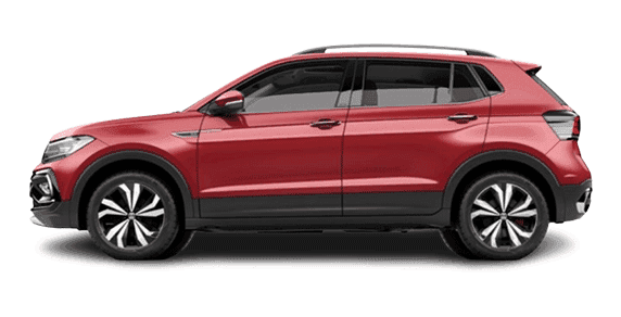 Volkswagen Taigun Wild Cherry Red